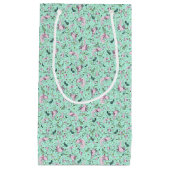 Axolotl in groen klein cadeauzakje (Voorkant)