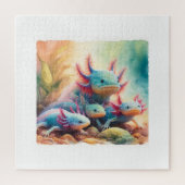 Axolotl in Harmony 060624AREF108 - Watercolor Legpuzzel (Verticaal)