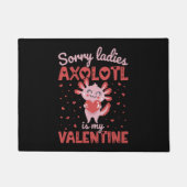 Axolotl is mijn Valentijn Deurmat (Voorkant)