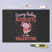 Axolotl is mijn Valentijn Tissuepapier (Craft)