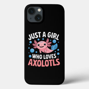 Axolotl Kawaii Gewoon Een Meisje Dat Van Axolotls  Case-Mate iPhone Case