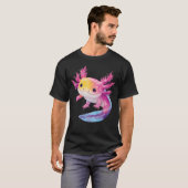 Axolotl Kawaii T-shirt (Voorkant volledig)
