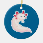Axolotl Keramisch Ornament (Voorkant)