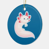 Axolotl Keramisch Ornament (Links)