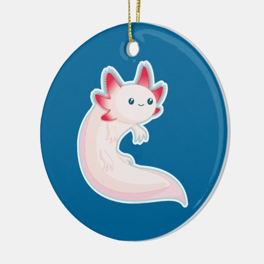 Axolotl Keramisch Ornament (Links)