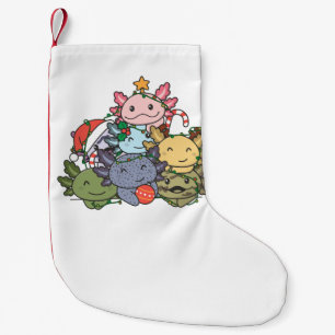 Axolotl kerstboom Funny Animal Kerstmis Kleine Kerstsok