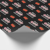 Axolotl kerstmis Axolotls Merry Kerstmis Cadeaupapier (Hoek)