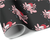 Axolotl Kerstmis Candycane Cadeaupapier (Rol Hoek)