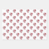 Axolotl Kerstmis Candycane Inpakpapier Vel (Voorkant 3)