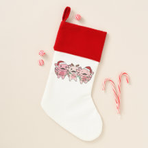 Axolotl Kerstmis Dieren Sweet Axolota