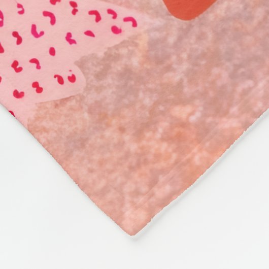 Axolotl-Kerstmis Fleece Deken (Hoek)