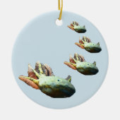 AXOLOTL kerstversiering Keramisch Ornament (Voorkant)