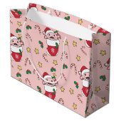 Axolotl kerstwinterdieren Axolotl Groot Cadeauzakje (Achterkant Gekanteld)