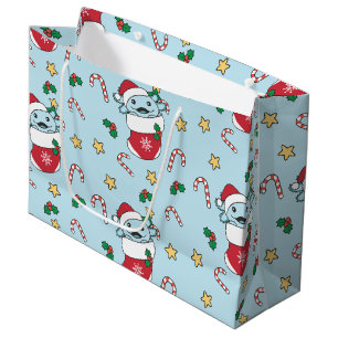 Axolotl kerstwinterdieren Axolotl Groot Cadeauzakje