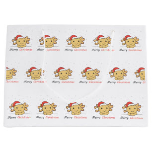 Axolotl kerstwinterdieren Axolotl Groot Cadeauzakje