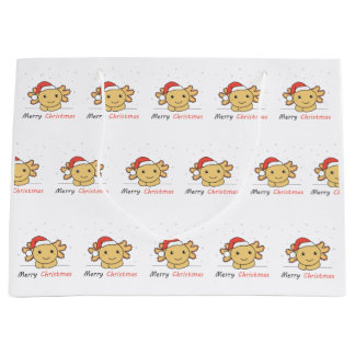 Axolotl kerstwinterdieren Axolotl Groot Cadeauzakje