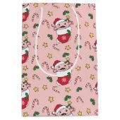 Axolotl kerstwinterdieren Axolotl Medium Cadeauzakje (Voorkant)