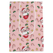 Axolotl kerstwinterdieren Axolotl Medium Cadeauzakje (Achterkant)