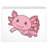 Axolotl Kerstwinterdieren Axolotls Kalender (Hoes)