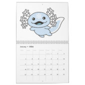 Axolotl Kerstwinterdieren Axolotls Kalender (Jan 2026)