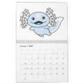 Axolotl Kerstwinterdieren Axolotls Kalender (Jan 2027)