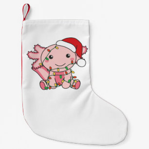 Axolotl-kerstwinterdieren Axolotls Kleine Kerstsok
