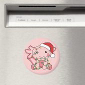 Axolotl Kerstwinterdieren Axolotls Magnet (Insitu (Vaatwasser))