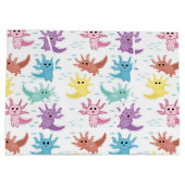 Axolotl Kinder Schattigee salamanderpatroon Groot Cadeauzakje (Achterkant)