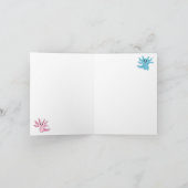 Axolotl Kinder Schattigee salamanderpatroon Kaart (Binnen)
