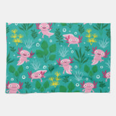 Axolotl Kitchen Towel Theedoek (Horizontaal)