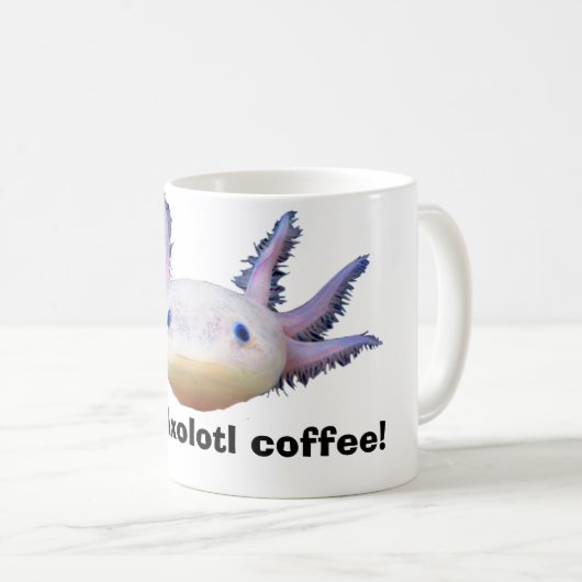 AxoLOTl-koffie! mok (Voorkant rechts)
