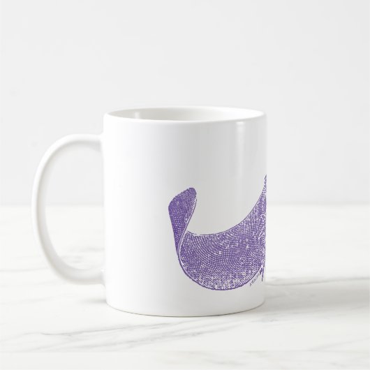 Axolotl koffiemok - PURPER (Links)