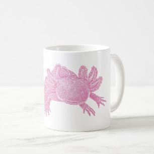 Axolotl koffiemok - ROZE