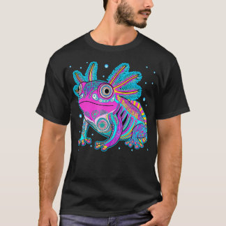 Axolotl Kunst Azteekse Mexicaanse Salamander Mexic T-shirt