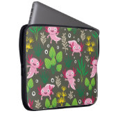 Axolotl-laptophoes Laptop Sleeve (Voorkant Rechts)