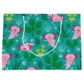 Axolotl Large Gift Bag Groot Cadeauzakje (Voorkant)