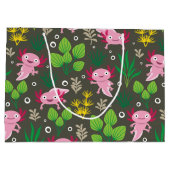 Axolotl Large Gift Bag Groot Cadeauzakje (Achterkant)