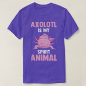 Axolotl Larve Kufffig Aquarium Moch Lkkkietje 1 T-shirt (Design voorkant)