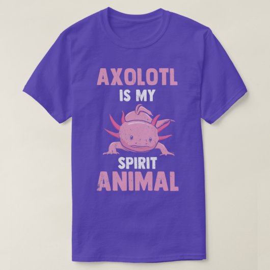 Axolotl Larve Kufffig Aquarium Moch Lkkkietje 1 T-shirt (Design voorkant)