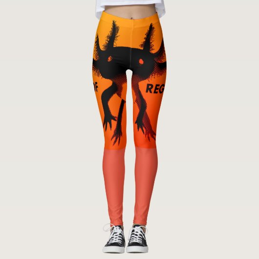 AXOLOTL LEGGINGS (Voorkant)