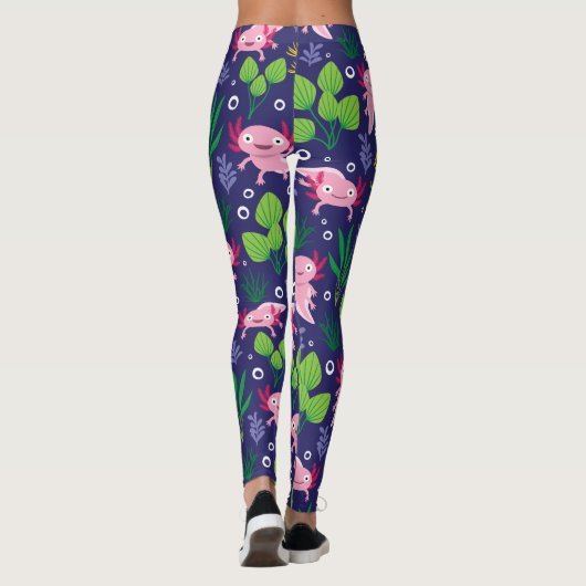 Axolotl Leggings (Achterkant)