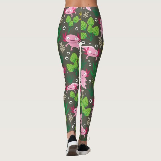 Axolotl-Leggings Leggings (Achterkant)