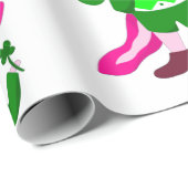 Axolotl leprechaun cadeaupapier (Rol Hoek)