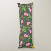 Axolotl Lichaamskussen (Achterkant (Verticaal))