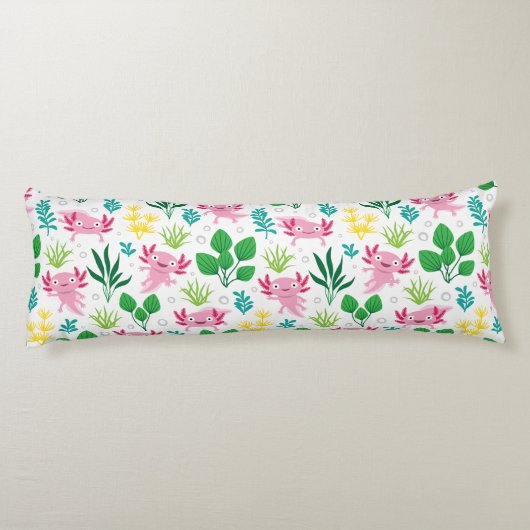 Axolotl Lichaamskussen (Achterkant)