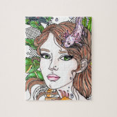 axolotl liefde legpuzzel (Verticaal)