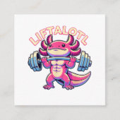 Axolotl LIFTALOTL Informatiekaartje (Voorkant)