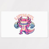 Axolotl LIFTALOTL Labels (Design 2)