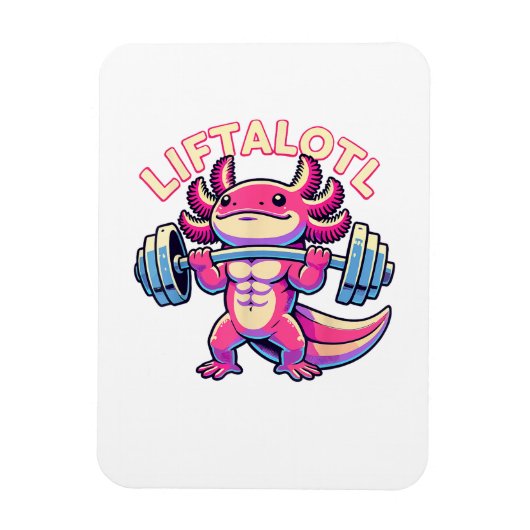 Axolotl LIFTALOTL Magneet (Verticaal)