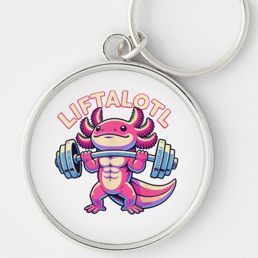  Axolotl LIFTALOTL Sleutelhanger (Voorkant)